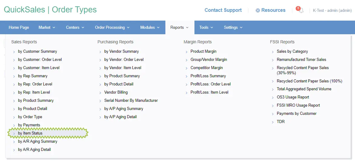 New Item Status report for monitoring your GSA item statuses & backorders